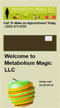 Mobile Screenshot of metabolismmagic.com